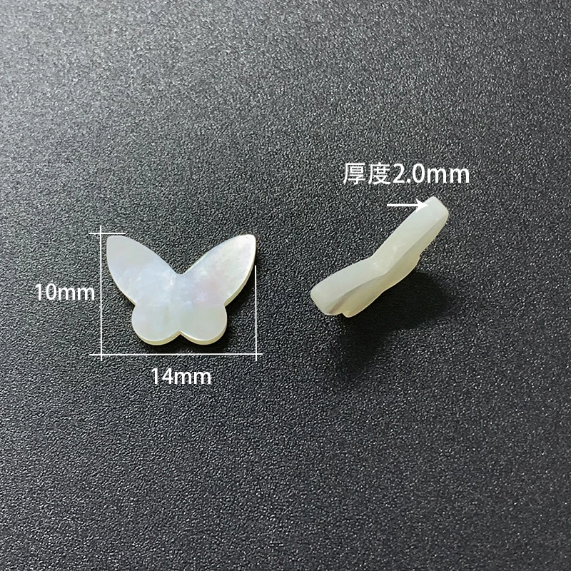 Mother of Pearl Butterfly Shape Gemstone for Jewelry Setting