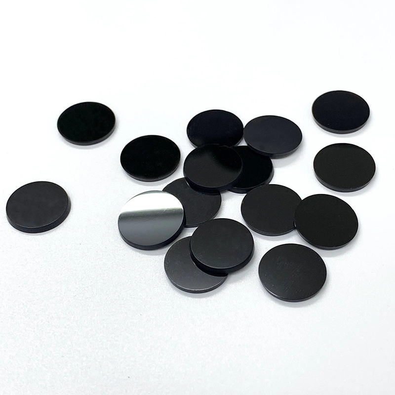 Natural Black Onyx Disc Gemstone for Jewelry Setting