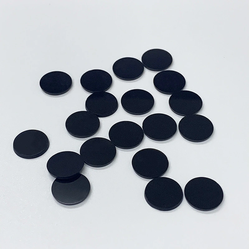 Natural Black Onyx Disc Gemstone for Jewelry Setting